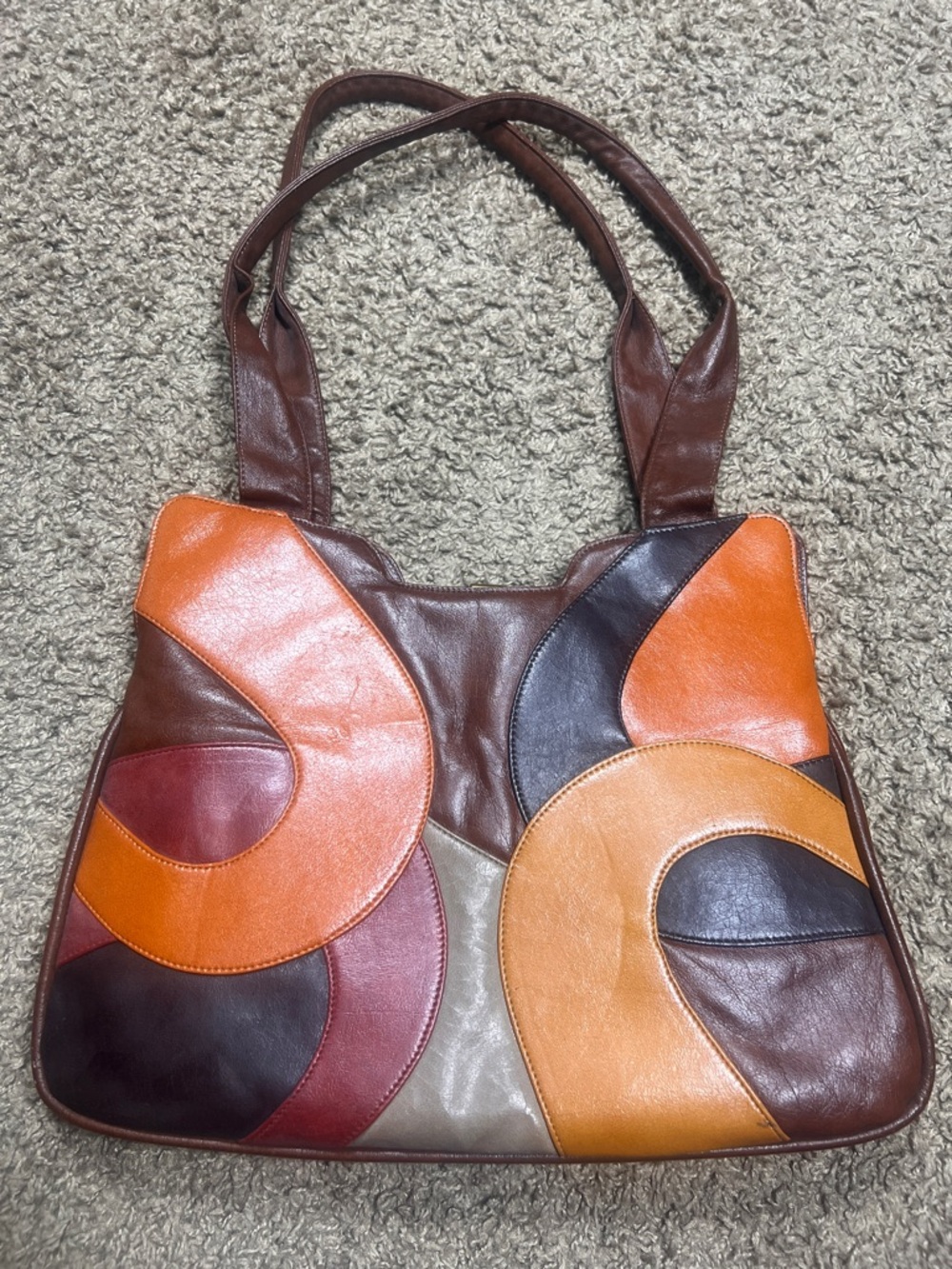 Vintage 1970’s Multicolor Purse - Picture 2 of 7